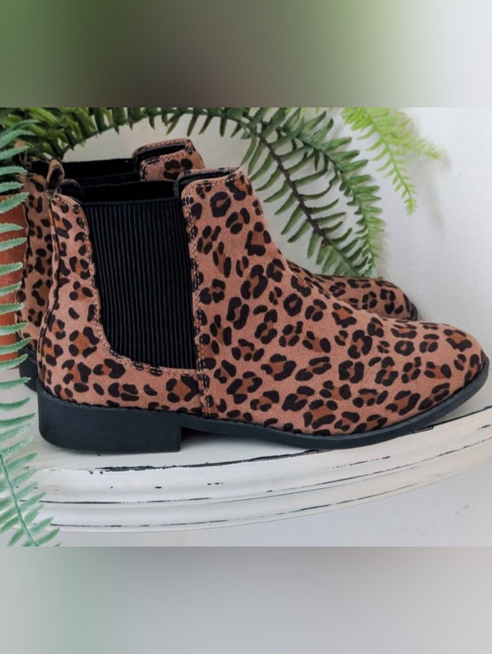 Primark Leopard Print Chelsea Boots
